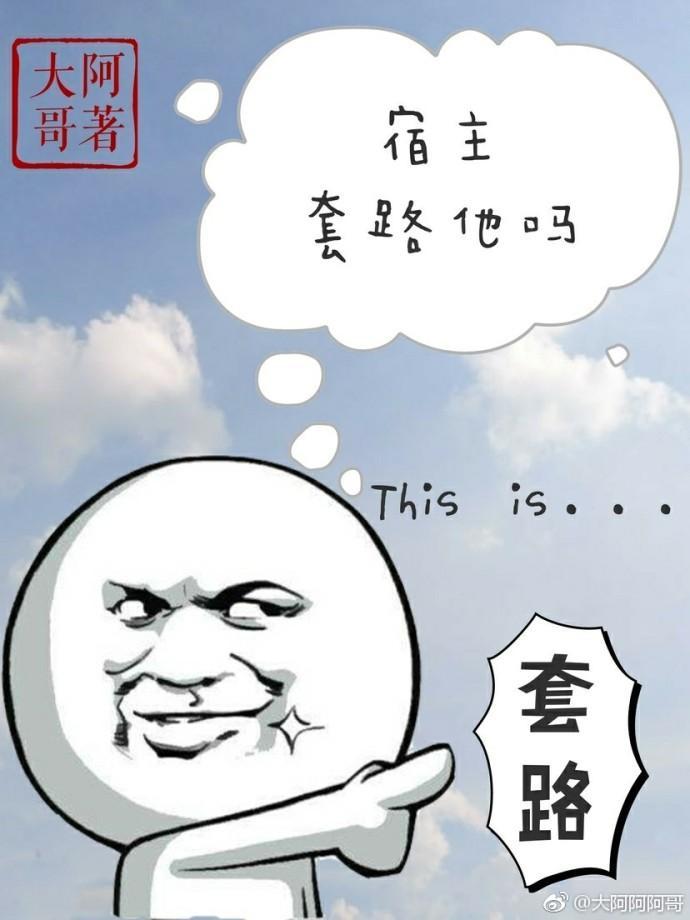 宿主，套路他吗封面